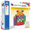 image:imageMAGNATILES Combo 62Piece Magnetic Construction Set The Original Magnetic Building Brand62pc