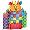 image:imageMAGNATILES Combo 62Piece Magnetic Construction Set The Original Magnetic Building Brand62pc