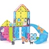 image:imageMAGNATILES Pet Playhouse 50Piece Magnetic Construction Set The Original Magnetic Building Brand
