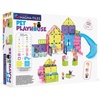 image:imageMAGNATILES Pet Playhouse 50Piece Magnetic Construction Set The Original Magnetic Building Brand