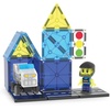 image:imageMAGNATILES Police Patrol 20Piece Magnetic Construction Set The Original Magnetic Building Brand