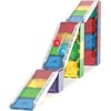 image:imageMAGNATILES Rail Racers Deluxe 90Piece Magnetic Construction Set The Original Magnetic Building Brand90Piece