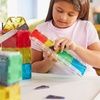 image:imageMAGNATILES Rail Racers Deluxe 90Piece Magnetic Construction Set The Original Magnetic Building Brand90Piece