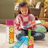 image:imageMAGNATILES Rail Racers Max 80Piece Magnetic Construction Set The Original Magnetic Building Brand