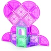 image:imageMAGNATILES microMAGS 24Piece Gingerbread House Travel Set The Original Magnetic Building BrandHeart to Heart
