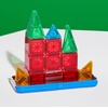 image:imageMAGNATILES microMAGS 24Piece Gingerbread House Travel Set The Original Magnetic Building BrandOriginal