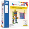 image:imageMAGNATILES microMAGS 70Piece Deluxe Magnetic Construction Set The Original Magnetic Building Brand