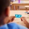 image:imageMAGNATILES microMAGS Learn Numbers 56Piece Magnetic Construction Set The Original Magnetic Building Brand