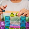 image:imageMAGNATILES microMAGS Travel Set Deluxe 55Piece Magnetic Construction Set The Original Magnetic Building Brand