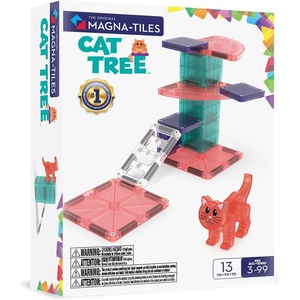 image:imageMAGNATILES Cat Tree 13Piece Magnetic Construction Set The Original Magnetic Building Brand