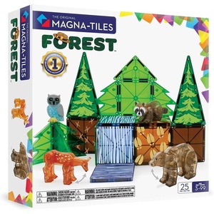 image:imageMAGNATILES Forest Animals 25Piece Magnetic Construction Set The ORIGINAL Magnetic Building Brand