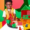 image:imageMAGNATILES Builder XL 50Piece Magnetic Construction Set The Original Magnetic Building Brand