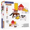 image:imageMAGNATILES Farm Animals 25Piece Magnetic Construction Set The ORIGINAL Magnetic Building Brand