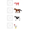 image:imageMAGNATILES Farm Animals 25Piece Magnetic Construction Set The ORIGINAL Magnetic Building Brand