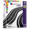image:imageMAGNATILES XTRAS Roads 12 Piece Magnetic Construction Set The ORIGINAL Magnetic Building Brand