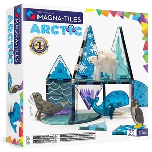 image:imageMAGNATILES Arctic Animals 25Piece Magnetic Construction Set The ORIGINAL Magnetic Building Brand25Piece Magnetic Construction Set