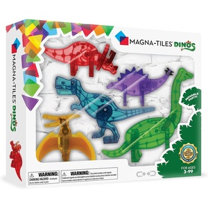 image:imageMAGNATILES Dinos 5Piece Magnetic Construction Set The ORIGINAL Magnetic Building Brand