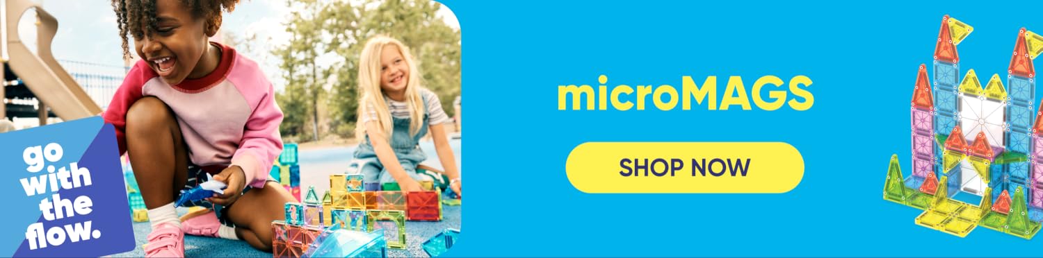 MAGNA-TILES : Creative Magnetic Construction Sets,Build, Learn & Imagine,Build the Future with Creativity